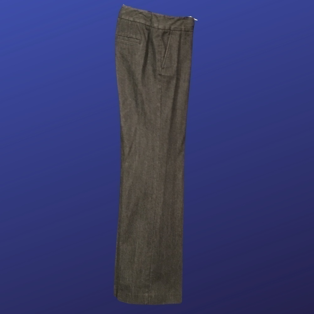 ANN TAYLOR Women’s Straight Leg TROUSER JEANS, BLACK, Size 8, NWOT